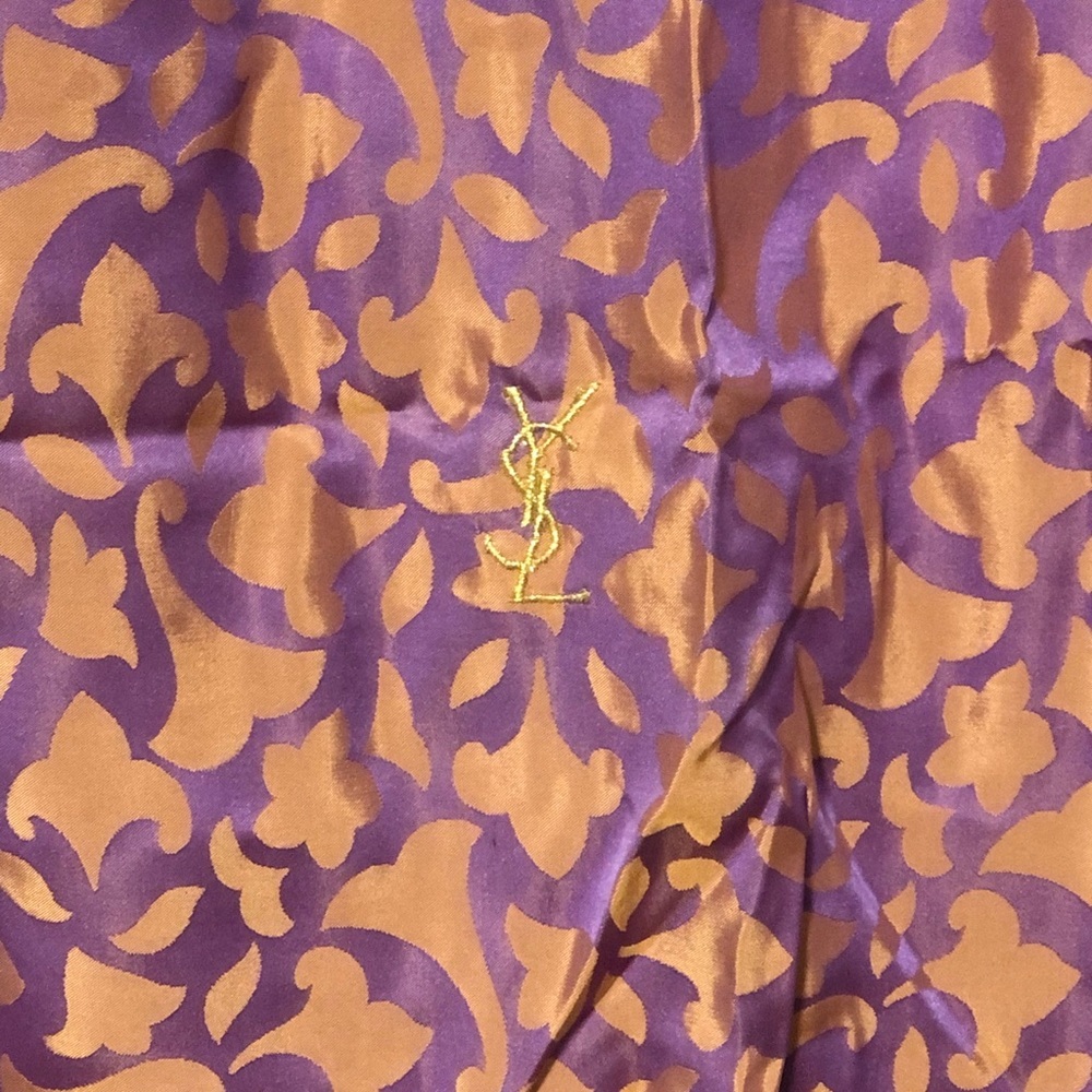 YSL reversible wrap/scarf